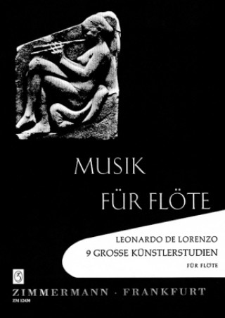 Tiskovina Neun große Künstler-Studien, Flöte Leonardo de Lorenzo