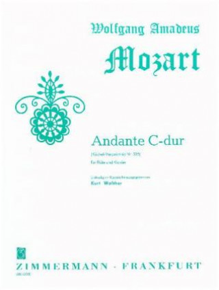 Materiale tipărite Andante C-Dur mit Kadenz KV 315, Flöte und Klavier Wolfgang Amadeus Mozart
