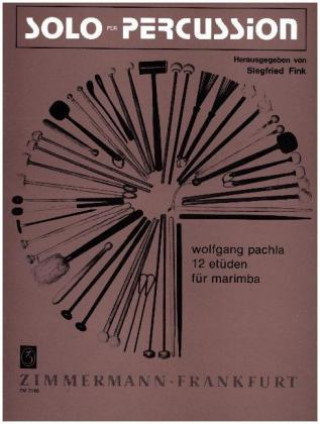 Tiskani izdelki 12 Etüden Wolfgang Pachla