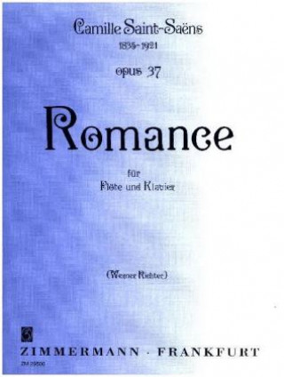 Tiskovina Romance, Flöte und Klavier Camille Saint-Saëns