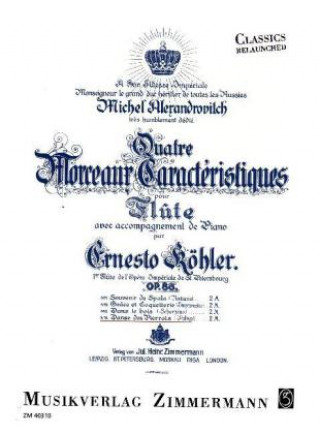 Materiale tipărite Danse des Pierrots Polka. op. 88/4, Flöte und Klavier Ernesto Köhler