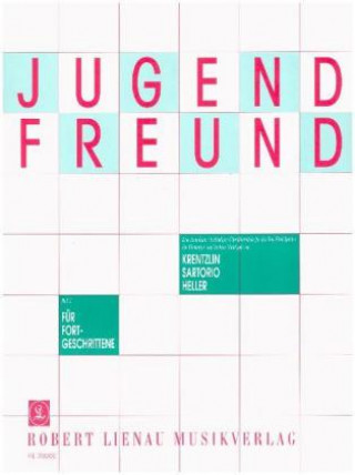 Tiskovina Jugendfreund, Klavier 4-händig. H.2 Richard Krentzlin