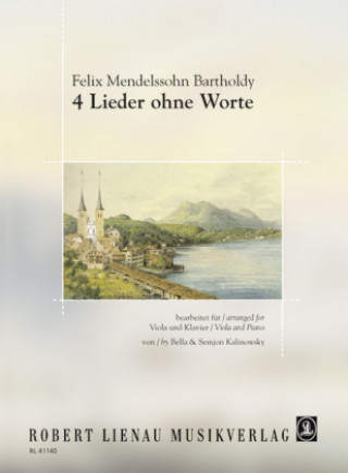 Tiskovina 4 Lieder ohne Worte Felix Mendelssohn Bartholdy