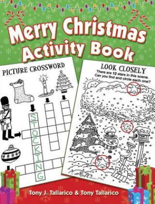 Kniha Merry Christmas Activity Book Tallarico