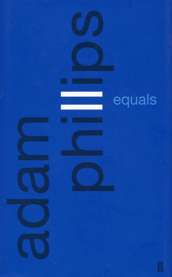 Book Equals Adam Phillips
