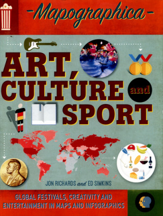 Kniha Mapographica: Art, Culture and Sport Jon Richards