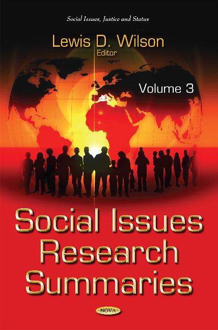 Buch Social Issues Research Summaries (with Biographical Sketches) 