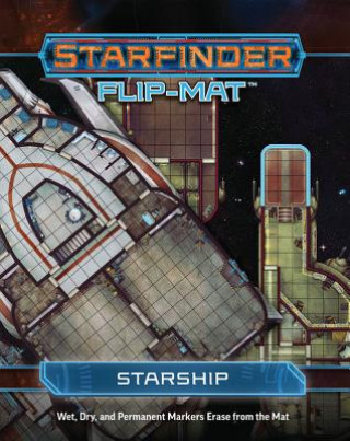 Játék Starfinder Flip-Mat: Starship Paizo Staff