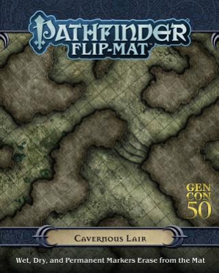 Hra/Hračka Pathfinder Flip-Mat: Cavernous Lair Jason A. Engle