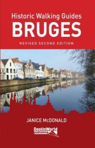 Carte Historic Walking Guides Bruges JANICE MCDONALD