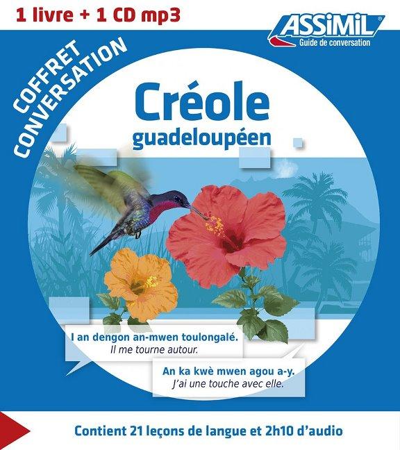 Carte Coffret de Conversation Creole Guadelopeen (Guide + 1 CD MP3) Hector Poullet