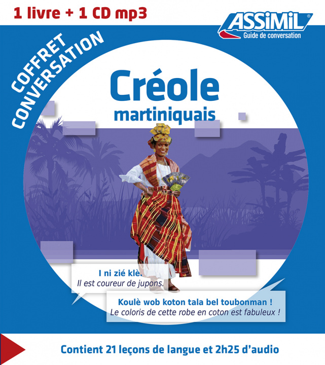 Könyv Coffret de Conversation Creole Martiniquais Manuella Antoine