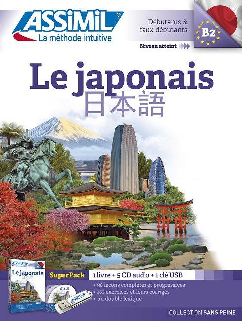 Książka Le Japonais Superpack (Book + 4 CD audio + 1Mp3 USB) Catherine Garnier