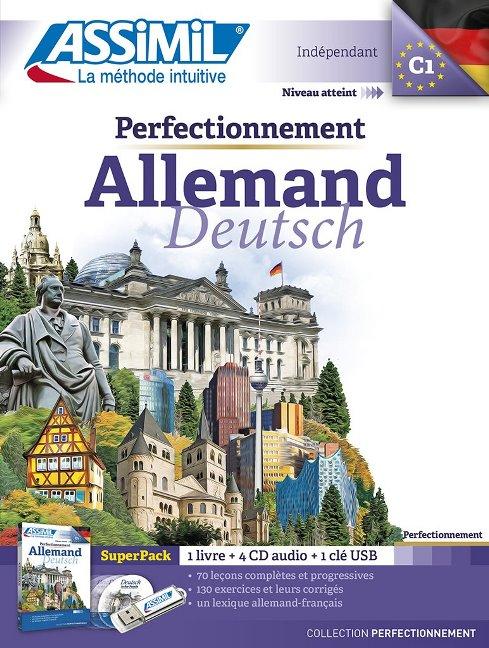 Carte Perfectionnement Allemand Superpack (Book, 4CD audio + 1USB) Volker Eismann