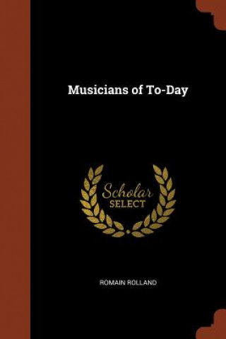 Carte Musicians of To-Day Romain Rolland