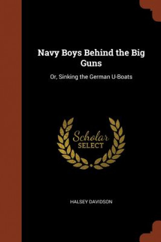 Carte Navy Boys Behind the Big Guns Halsey Davidson