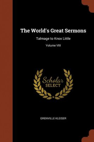 Książka World's Great Sermons Grenville Kleiser