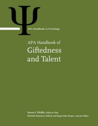 Carte APA Handbook of Giftedness and Talent Steven I. Pfeiffer