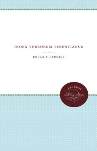 Könyv Index Verborum Terentianus Edgar B. Jenkins