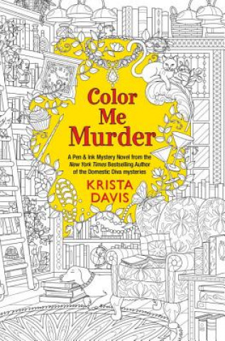 Carte Color Me Murder Krista Davis