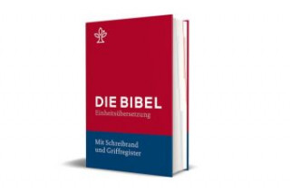 Kniha Bibel mit Schreibrand (Roter Einband) 