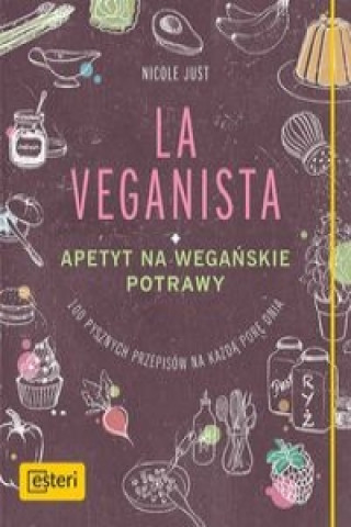 Kniha La Veganista Apetyt na weganskie potrawy Nicole Just