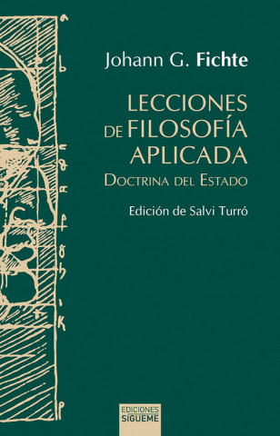 Książka LECCIONES DE FILOSOFÍA APLICADA JOHANN G. FICHTE