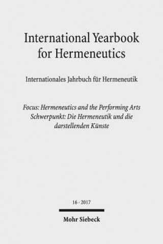 Könyv International Yearbook for Hermeneutics / Internationales Jahrbuch fur Hermeneutik Günter Figal