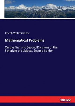 Knjiga Mathematical Problems Joseph Wolstenholme