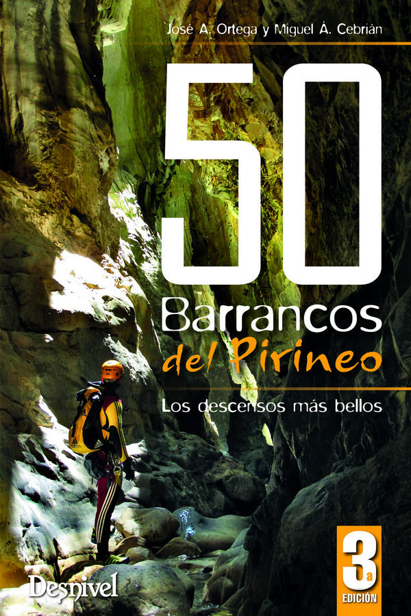 Kniha 50 barrancos del Pirineo: Los descensos más bellos 