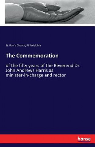 Knjiga Commemoration Philadelphia St Paul's Church