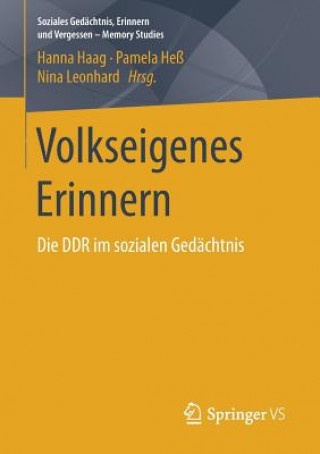 Book Volkseigenes Erinnern Hanna Haag