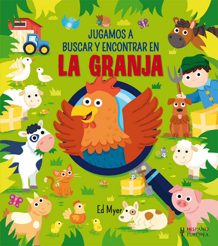 Книга Jugamos a buscar y encontrar en la granja 