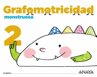 Kniha Grafomotricidad monstruosa 2. 