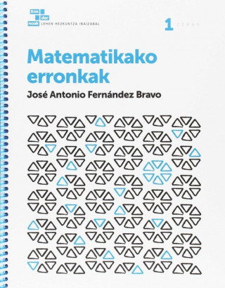 Carte KOADERNOA MATEMATIKAKO ERRONKAK 1 EP P.VASCO 17 