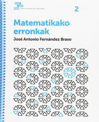 Kniha KOADERNOA MATEMATIKAKO ERRONKAK 2 EP P.VASCO 17 