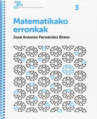 Kniha KOADERNOA MATEMATIKAKO ERRONKAK 3 EP P.VASCO 17 