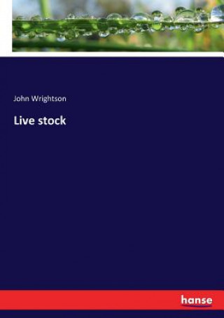 Libro Live stock John Wrightson