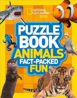 Kniha Puzzle Book Animals National Geographic Kids