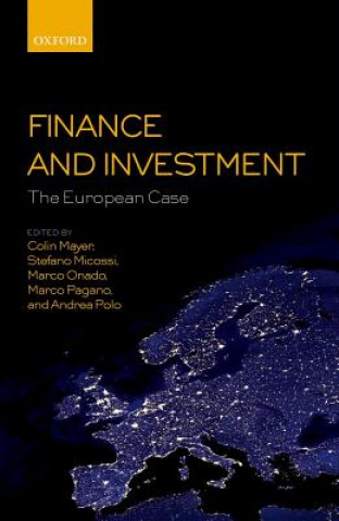 Book Finance and Investment: The European Case Colin Mayer