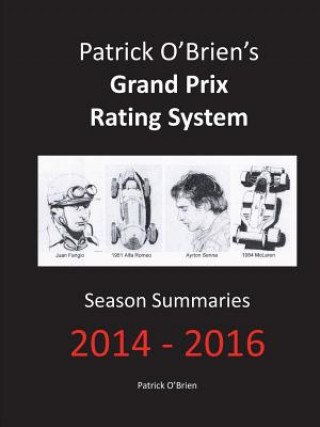 Carte Patrick O'brien's Grand Prix Rating System: Season Summaries 2014-2016 Patrick O'Brien