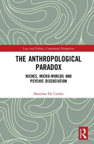 Libro Anthropological Paradox Massimo de Carolis Di Prossedi