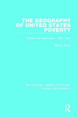 Carte Geography of United States Poverty SHAW