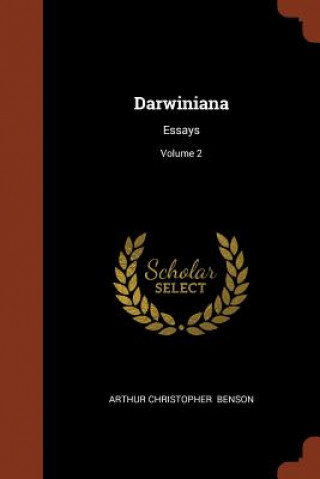 Book Darwiniana ARTHUR CHRIS BENSON