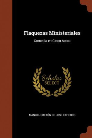 Knjiga Flaquezas Ministeriales BRET N DE LOS HERRER