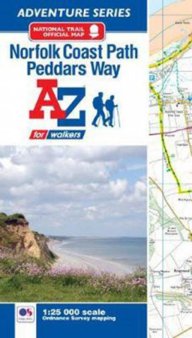 Carte Norfolk Coast Path Adventure Atlas 