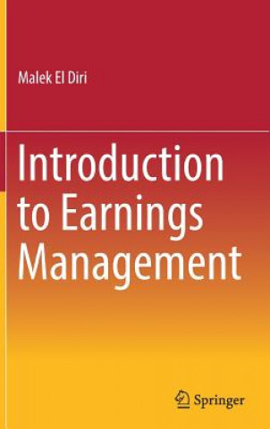 Kniha Introduction to Earnings Management Malek El Diri