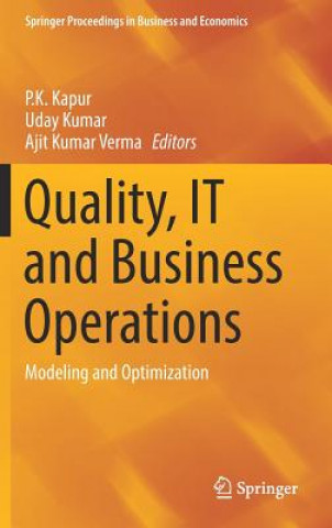 Kniha Quality, IT and Business Operations P. K. Kapur