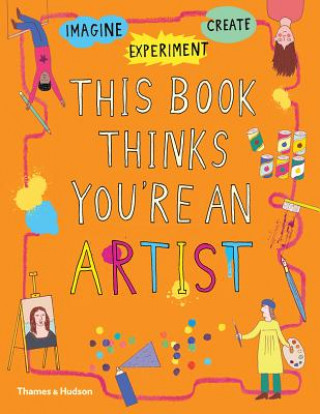Könyv This Book Thinks You're an Artist Harriet Russell