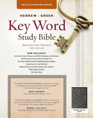Книга The Hebrew-Greek Key Word Study Bible: ESV Edition, Black Bonded Leather Warren Patrick Baker